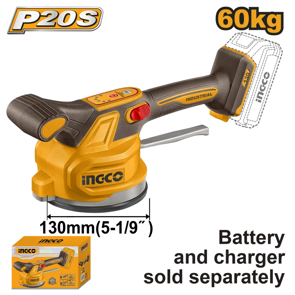 Tile Vibrator Cordless 20𝑉 iNGCO [NEW]-Tool Only-