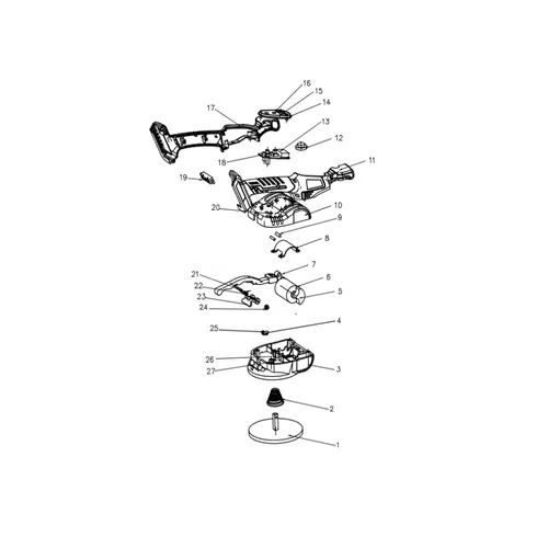 Tile Vibrator Cordless 20𝑉 iNGCO [NEW]-Tool Only-