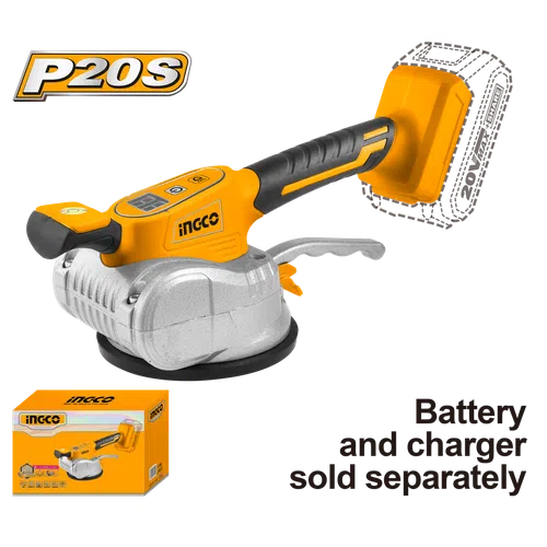 Tile Vibrator Cordless 20𝑉 iNGCO-Tool Only-