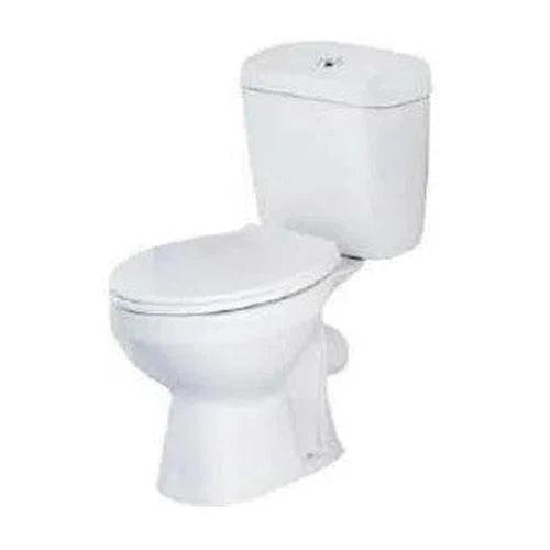 Toilet Suite Generic-Top Flush-White-