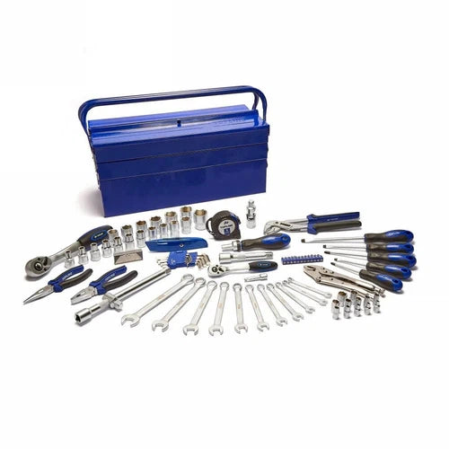Toolbox Metal Cantilever with Tools 88pc Topline-