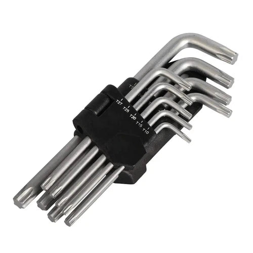 Torx Key Set Long 9pc Generic-Torx-Private Label Tools-diyshop.co.za