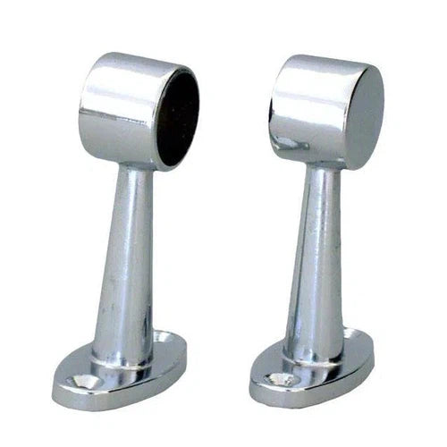 Towel Rail Bracket Chrome Plated-19mm-Pair-