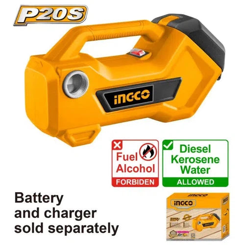 Transfer Pump Cordless 20𝑉 iNGCO-Tool Only-
