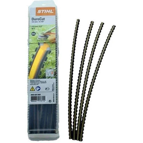 Trimmer Line Precut DuroCut Stihlⓓ-3x185mm (Silver)-