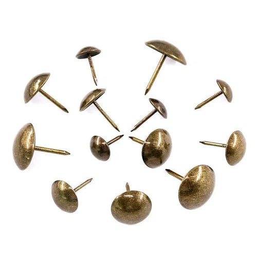 Upholstery Thumb Tacks Chair Nails 𝑝/𝑔ram-5/8"(±2564/𝐾𝑔)-Antique Bronze-