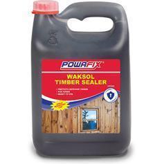 Waksol Timber Sealer Powafix-Wood Sealer-Powafix-5L-diyshop.co.za
