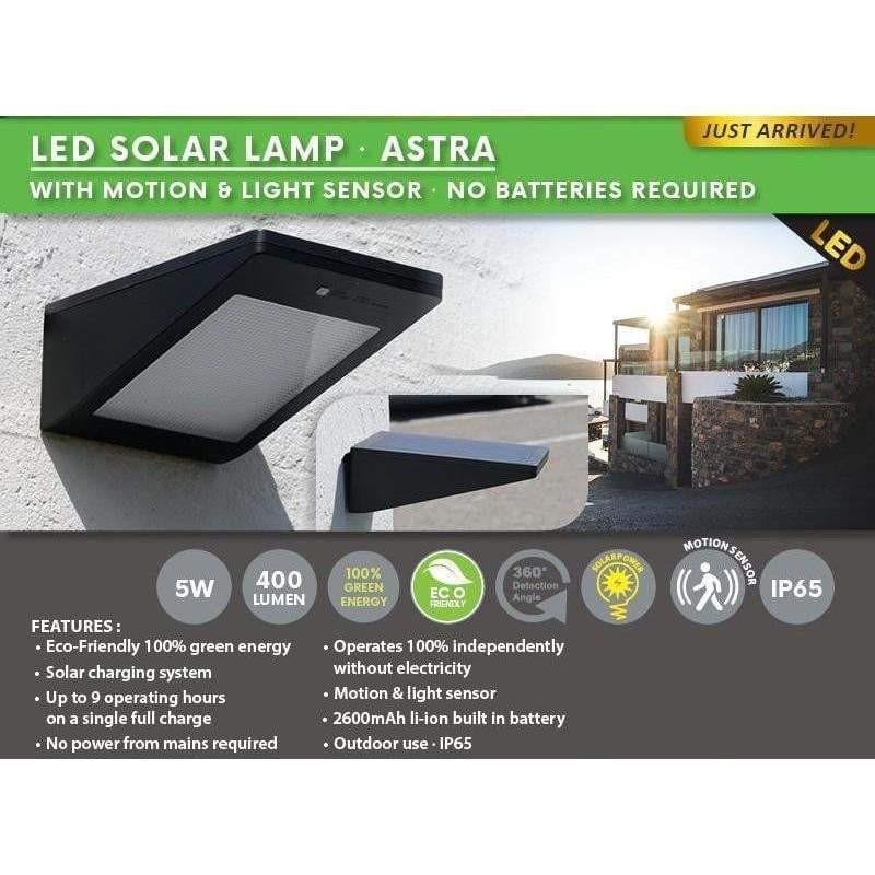 Wall Light Solar LED Astra Flash-Solar Light-Flash-diyshop.co.za