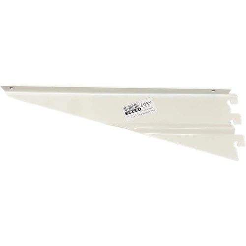 Wallband Shelf Bracket Ivory-Brackets-Archies Hardware-350mm-Left-diyshop.co.za