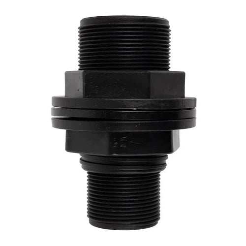 Water Tank Connector 40-50mm Black-Water Tank-Roto-Quip-diyshop.co.za