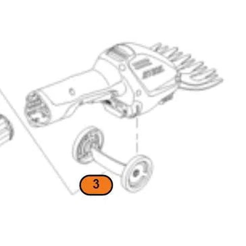 Wheel Kit for HSA26 Stihl-