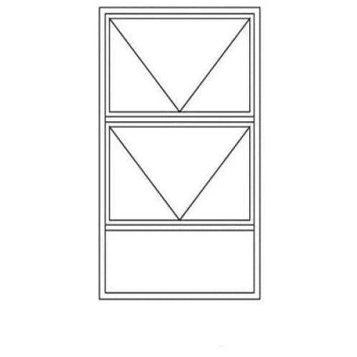 Window Aluminium PTT 915 (𝑊890x𝐻1490mm)-Window Frames-iBuild-Bronze-Clear-diyshop.co.za