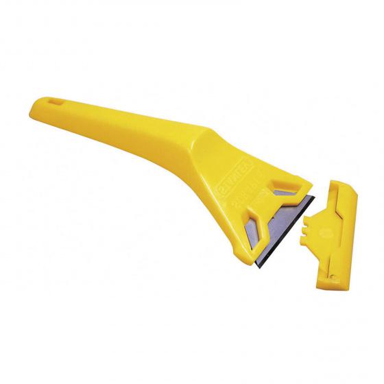 Window Scraper Plastic Red/Yellow Generic-Putty Knives & Scrapers-Private Label Tools-diyshop.co.za