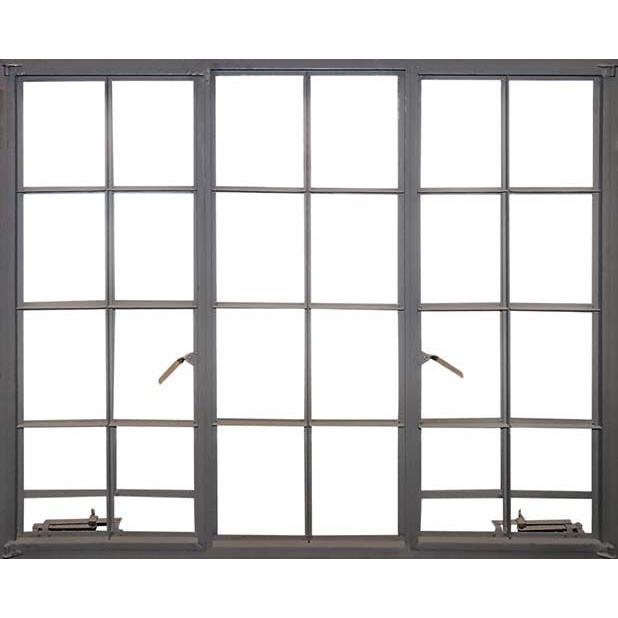 Window Steel D4 with Burglar Bars (𝑊1486x𝐻1220mm)-Window Frames-Robmeg-diyshop.co.za