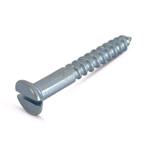 Wood Screw Steel CSK Slotted 𝑝/𝑔ram-M4x38𝑚𝑚(±/𝐾𝑔)-