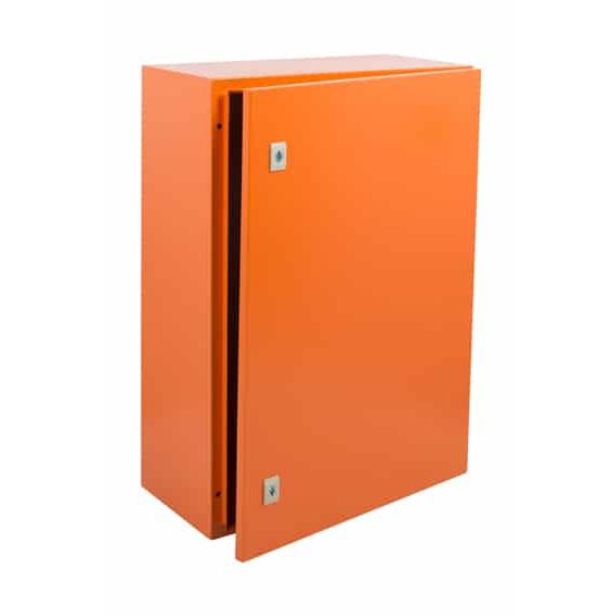 Enclosure Steel Outdoor Onesto-Power Supply Enclosures-Onesto-𝑊800 x 𝐻1200 x 𝐷350𝑚𝑚-Orange-diyshop.co.za