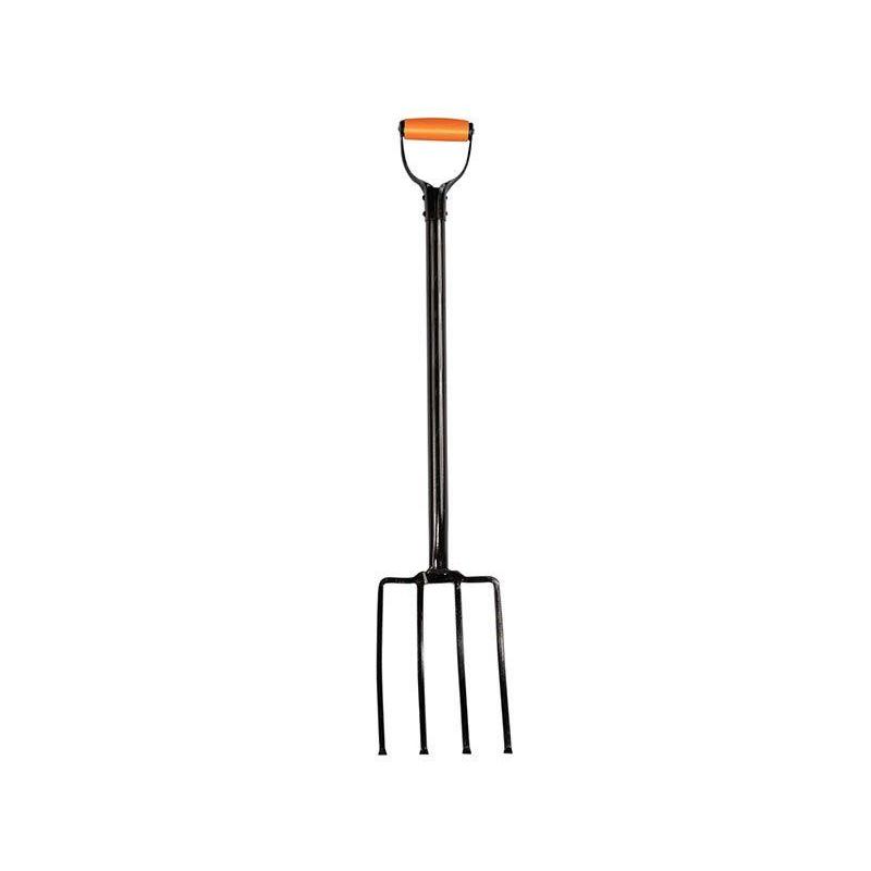 Fork 4 Prong Red/Yellow Handle Import-Forks-Archies Hardware-diyshop.co.za