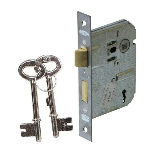 Lockset Georgian 8" Keyhole-Locksets-L&B-diyshop.co.za