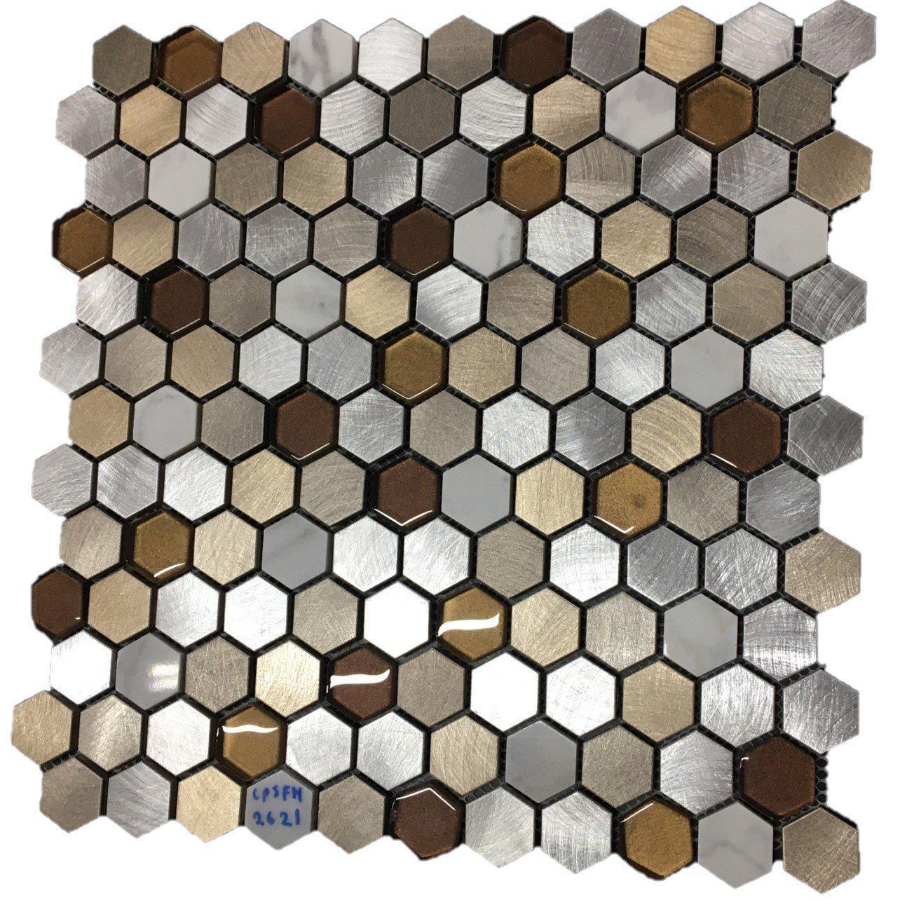 Mosaic (300x300)(25x25) Hexagonal-Mosaic-Africano-GM2621-diyshop.co.za
