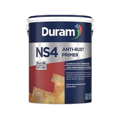Paint Primer NS4 Duram-Paint-Duram-5ℓ-Red-diyshop.co.za