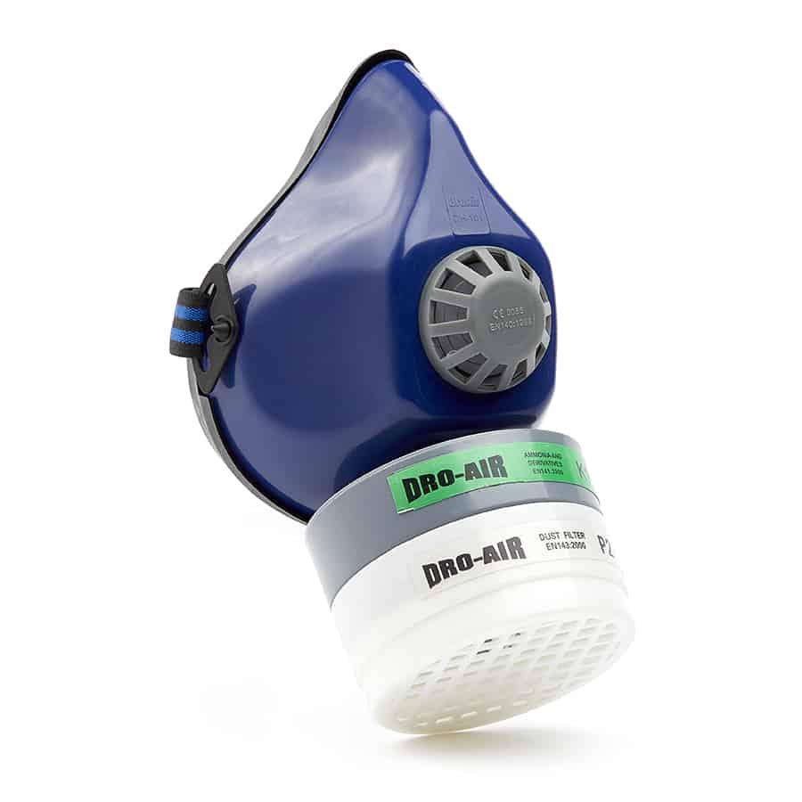 Respirator Mask Single Half (excludes cartridge)-Lung Protection-Dromex-diyshop.co.za